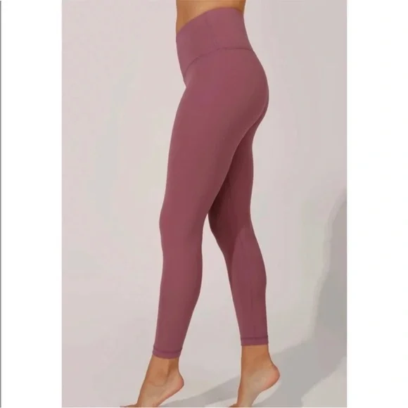 Yogalicious Lux Pink Leggings, Pink Yoga Pants, Rose Leggings, Rose Yoga Pants